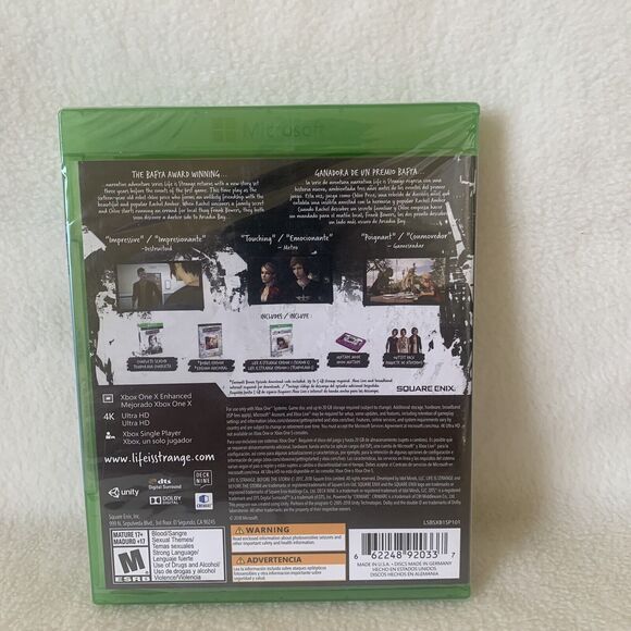 Life is Strange: Before the Storm  (Microsoft‎ Xbox One) BRAND NEW Sealed Game - Picture 2 of 4